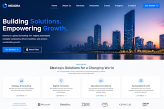 design a clean and responsive website to fit your need