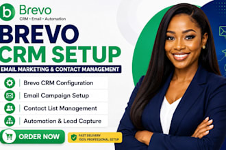 brevo CRM setup email marketing contact management