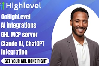 build ghl mcp server, claude ai, chatgpt and gohighlevel ai integrations