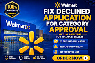 fix declined walmart application for approval