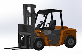 design mechanical parts, mechanisms, machine components and cad assemblies