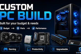 create a custom PC build for your budget and needs