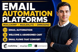 mailchimp automation mailerlite omnisend email marketing