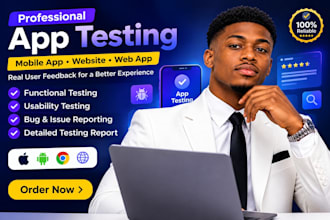 be your professional app tester and QA tester