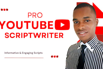 write engaging youtube video scripts as your creative script writer