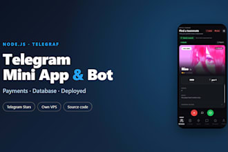develop your telegram mini app and bot with payments