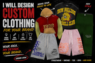 design custom clothing for your clothing brand
