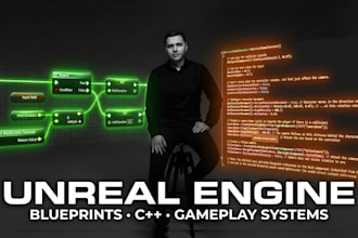 create and fix unreal engine blueprints and gameplay code