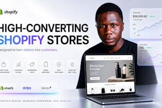 build shopify store design, redesign shopify website, shopify dropshipping store