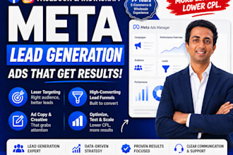 create and manage meta lead generation ads