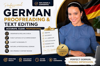 proofread german text edit german proofread text  website document proofread cv
