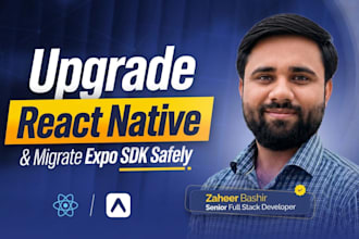 upgrade react native version and migrate your expo sdk safely