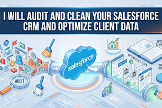 audit and clean your salesforce CRM and optimize client data