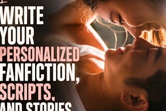 write steamy smut, nsfw romance, dark erotica and custom fanfiction