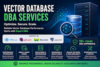 manage, optimize and troubleshoot your vector database as a dba