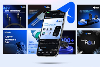 design custom social media posts for your brand