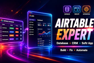 setup claude airtable database fix airtable automation airtable crm softr expert