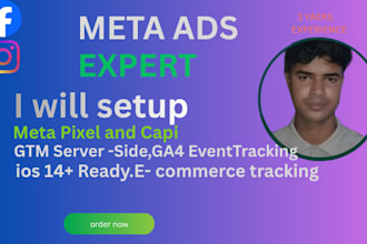 setup facebook pixel,capi and GTM server side tracking