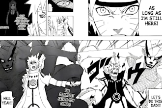 create comic japanese manga storyboard panel webtoon anime shonen dark fantasy