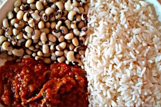 cook rice and beans