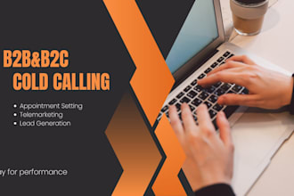 do b2b b2c cold calls and set appointments