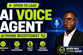 build speed to lead ai voice agent and ai phone receptionist ai call automation
