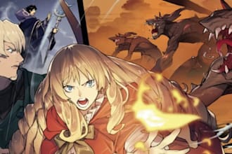 design anime light novel cover art, webnovel, manga and webtoon cover