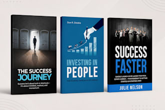 design business book cover, ebook cover, kindle book cover and kdp cover design