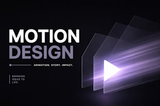 create smooth motion design animations