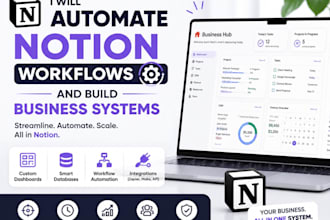 automate notion workflows and build business systems