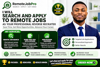 be your reverse recruiter, search and apply jobs, remote job