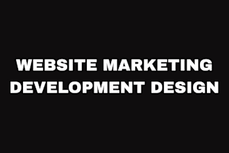 do website marketing landing page promotion design