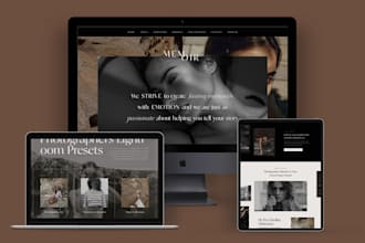 customize showit website design showit template