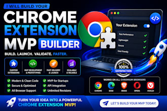 build a chrome extension mvp using react typescript and apis