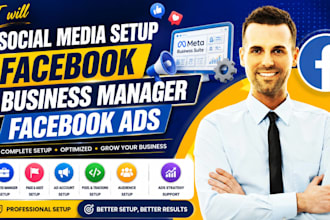 social media setup facebook business manager face book ads social media