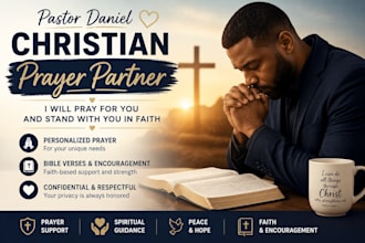 pray for you and provide personalized christian prayer points