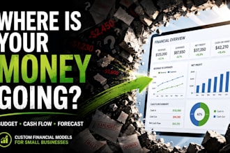 build a small business budget and cash flow forecast