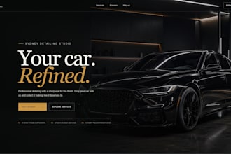 design a modern personal brand website