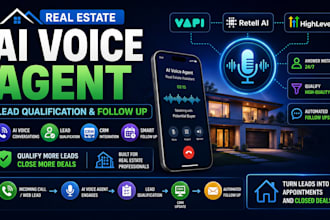 build real estate ai voice agent vapi ai crm lead qualification follow up vormac