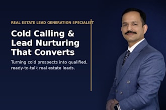 do cold calling and appointment setting for real estate