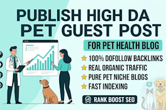 publish high da pet guest post for pet health blog