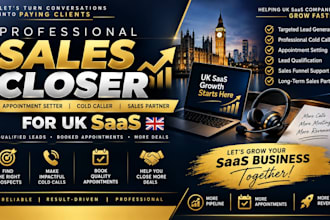 appointment setting cold caller sales partner uk website design US sales pipelin