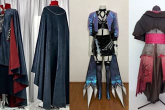 sew custom cosplay costumes anime cosplay outfits and characters costumes