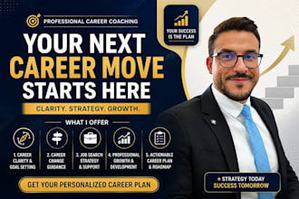 be your career coach for career change, growth and job strategy