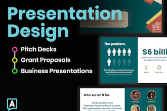 design an engaging pitch deck presentation