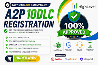 do a2p 10dlc registration gohighlevel a2p 10dlc approval twilio a2p approval