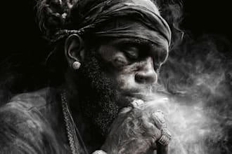 design premium rap album cover art, hip hop mixtape and single cover