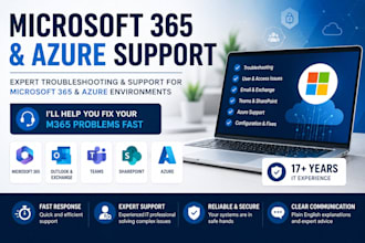 troubleshoot your microsoft 365 or azure problem