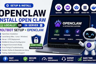 setup openclaw install open claw locally or in server moltbot setup openclaw