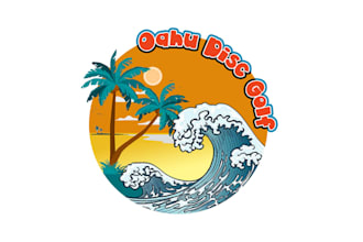 design disc golf hot stamp pro shop logo